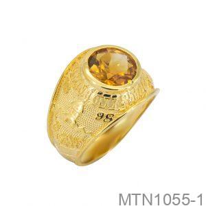 Nhẫn Nam Vàng Vàng 10K - MTN1055-1