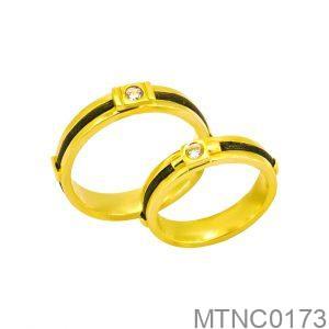 Nhẫn Cưới Vàng Vàng 18K - MTNC0173