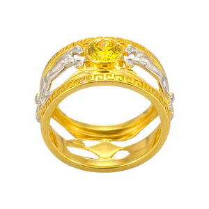 Nhẫn Nam Ngựa Vàng Vàng 18K - N2.0022-1