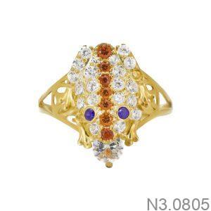 Nhẫn Nữ Hình Con Cóc Vàng 18K - N3.0805