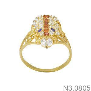Nhẫn Nữ Hình Cóc Vàng Vàng 18K - N3.0805