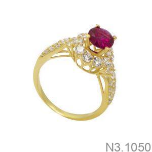 Nhẫn Nữ Vàng Vàng 18K(750) - N3.1050
