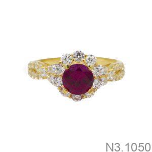 Nhẫn Nữ Vàng Vàng 18K(750) - N3.1050
