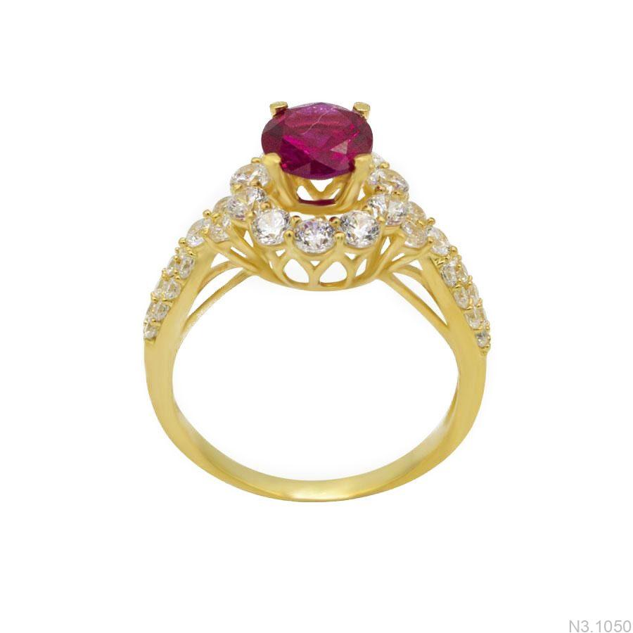 Nhẫn Nữ Vàng Vàng 18K(750) - N3.1050