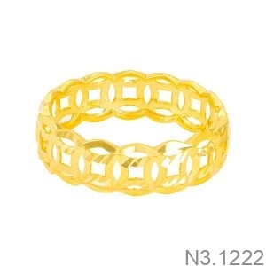 Nhẫn Nữ Kim Tiền Vàng 610 - N3.1222