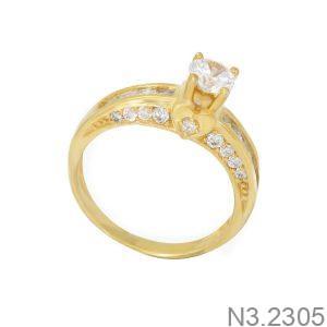 Nhẫn Nữ Vàng Vàng 18K(750) - N3.2305