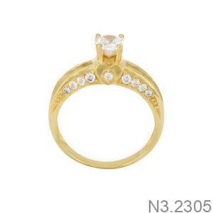 Nhẫn Nữ Vàng Vàng 18K(750) - N3.2305