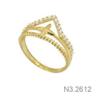 Nhẫn Nữ Vàng Vàng 18K - N3.2612