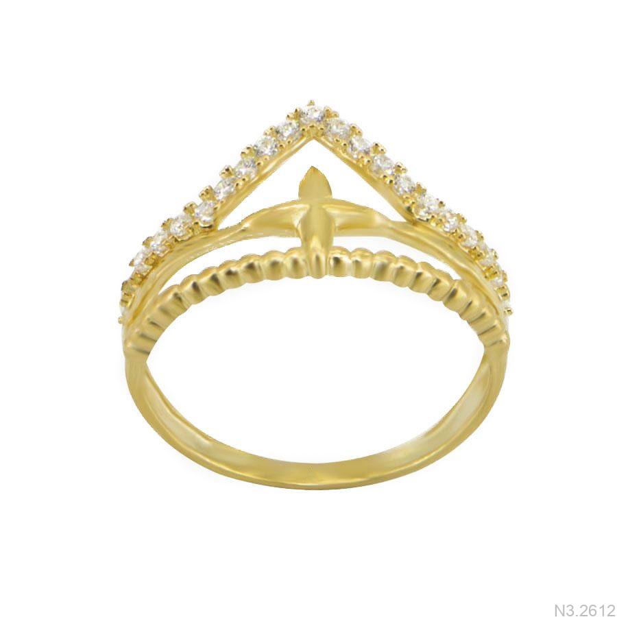 Nhẫn Nữ Vàng Vàng 18K - N3.2612