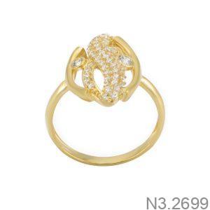 Nhẫn Nữ Vàng Vàng 18K(750) - N3.2699