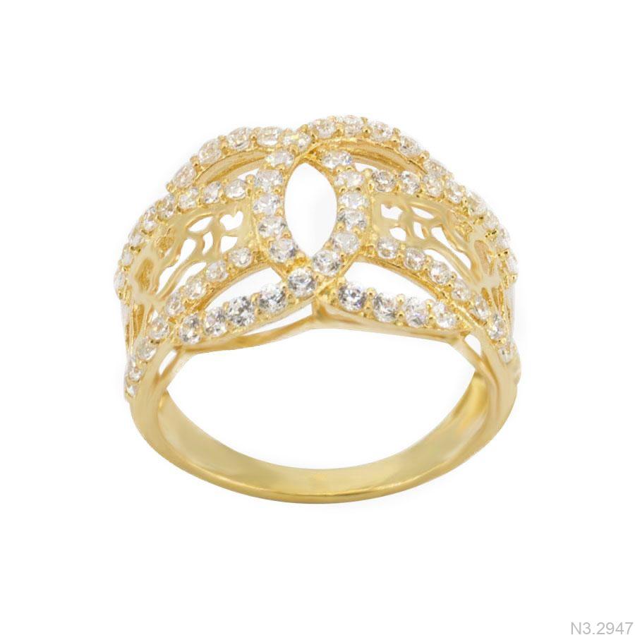 Nhẫn Nữ Vàng Vàng 18K(750) - N3.2947