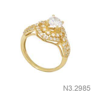 Nhẫn Nữ Vàng Vàng 18K(750) - N3.2985