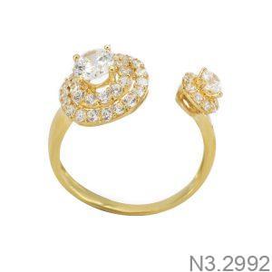 Nhẫn Nữ Vàng Vàng 18K(750) - N3.2992