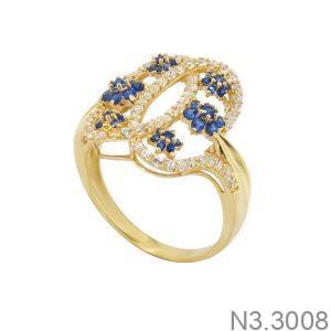Nhẫn Nữ Vàng Vàng 18K(750) - N3.3008
