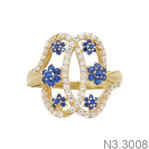 Nhẫn Nữ Vàng Vàng 18K(750) - N3.3008