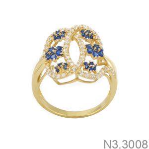 Nhẫn Nữ Vàng Vàng 18K(750) - N3.3008