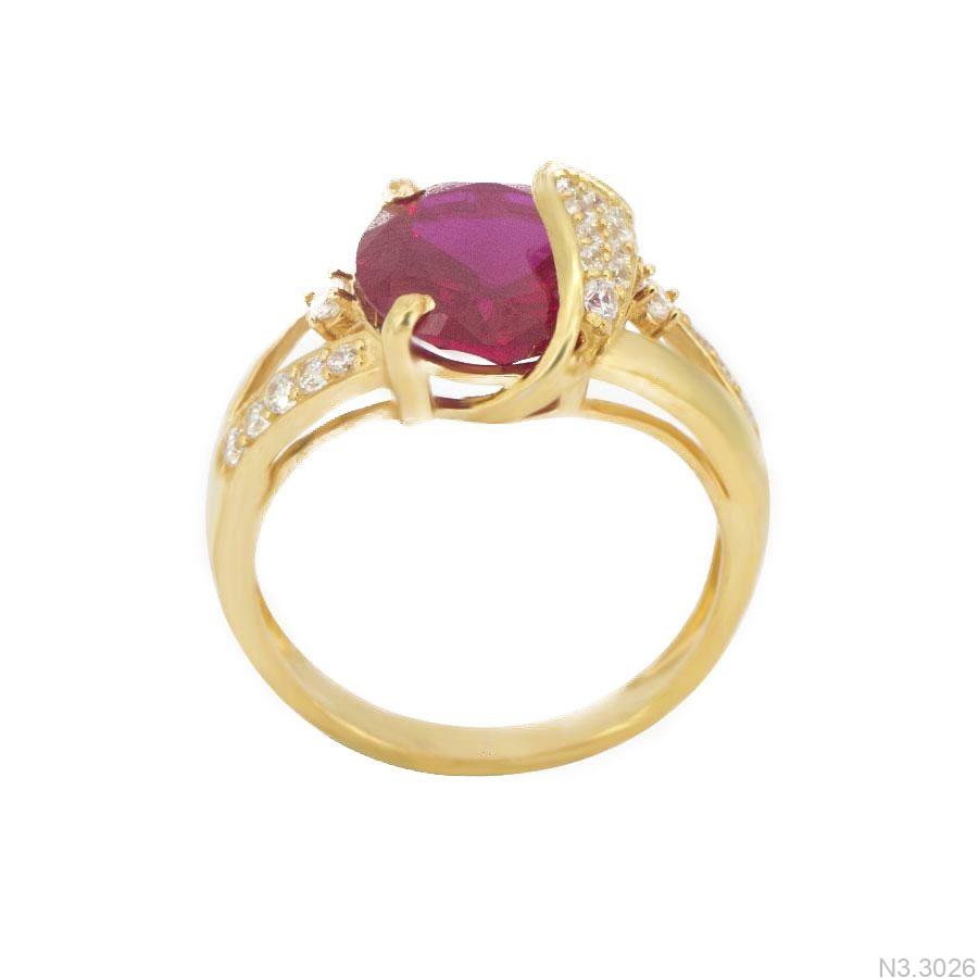 Nhẫn Nữ Vàng Vàng 18K(750) - N3.3026
