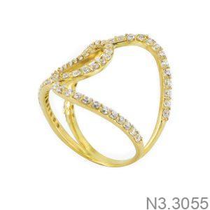 Nhẫn Nữ Vàng Vàng 18K - N3.3055