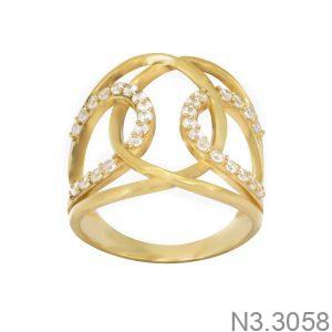 Nhẫn Nữ Vàng Vàng 18K(750) - N3.3058
