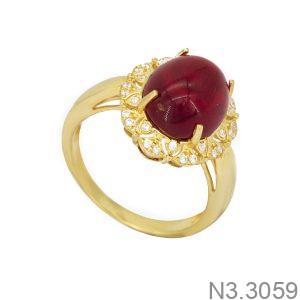 Nhẫn Nữ Vàng Vàng 18K(750) - N3.3059