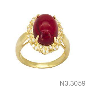 Nhẫn Nữ Vàng Vàng 18K(750) - N3.3059