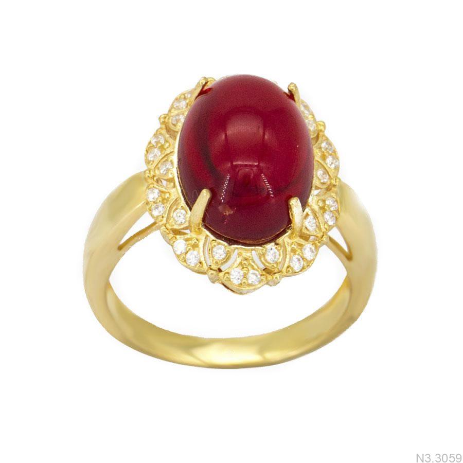 Nhẫn Nữ Vàng Vàng 18K(750) - N3.3059