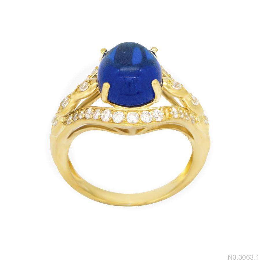 Nhẫn Nữ Vàng Vàng 18K(750) - N3.3063.1