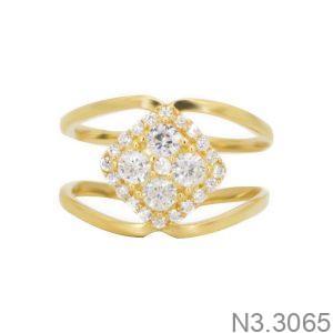 Nhẫn Nữ Vàng Vàng 18K(750) - N3.3065