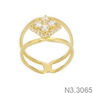 Nhẫn Nữ Vàng Vàng 18K(750) - N3.3065