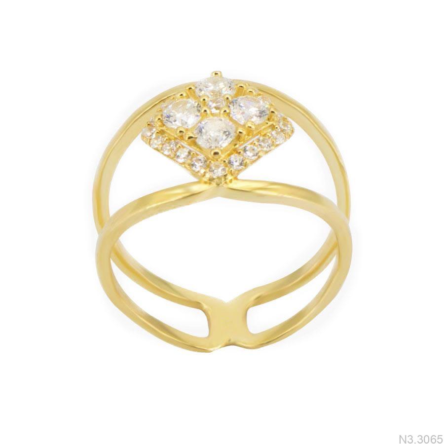 Nhẫn Nữ Vàng Vàng 18K(750) - N3.3065