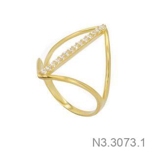 Nhẫn Nữ Vàng Vàng 18K(750) - N3.3073.1