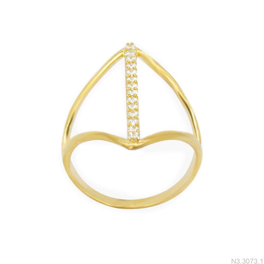 Nhẫn Nữ Vàng Vàng 18K(750) - N3.3073.1