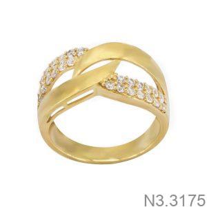 Nhẫn Nữ Vàng Vàng 18K(750) - N3.3175