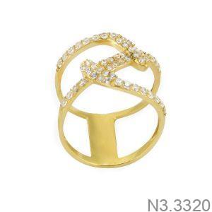 Nhẫn Nữ Vàng Vàng 18K(750) - N3.3320