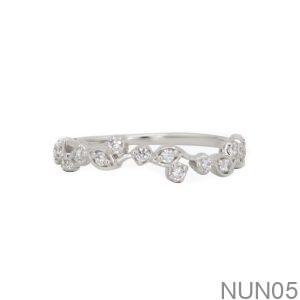 Nhẫn Nữ Vàng Trắng 18K(750) - NUN05