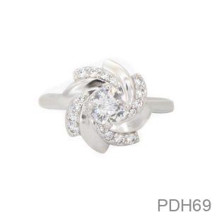 Nhẫn Nữ Vàng Trắng 18K(750) - PDH69