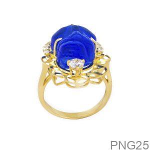 Nhẫn Nữ Tỳ Hưu Vàng Vàng 18K(750) - PNG25