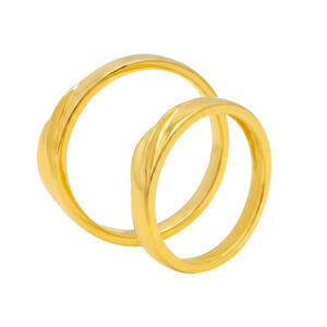 Nhẫn Cưới Vàng Vàng 610 - QNC04