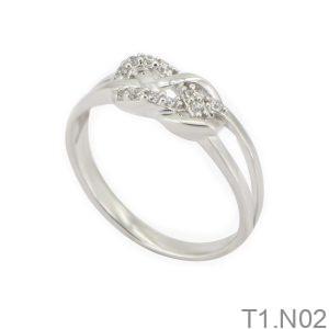 Nhẫn Nữ Vàng Trắng 10K(417) - T1.N02