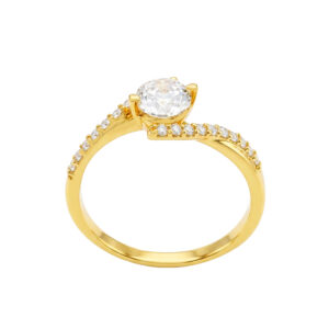 Nhẫn Cầu Hôn Vàng 610 - N1.0018