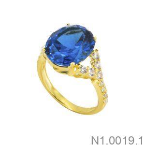Nhẫn Nữ Vàng Vàng 18K(750) - N1.0019.1