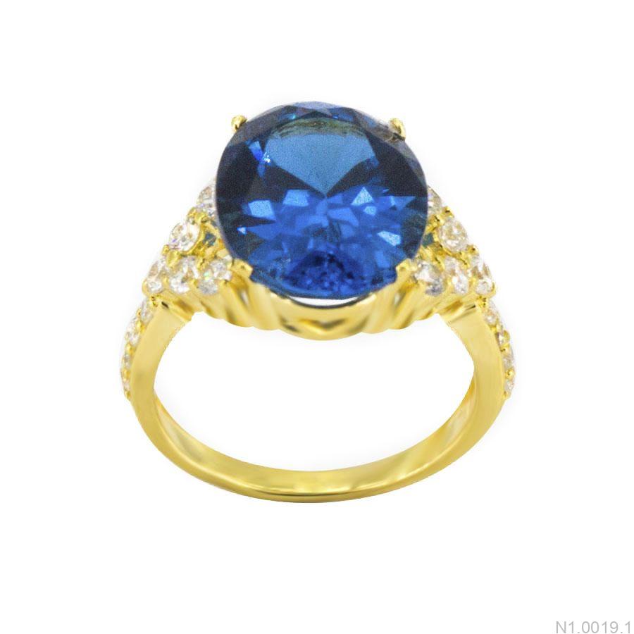 Nhẫn Nữ Vàng Vàng 18K(750) - N1.0019.1