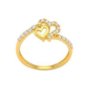 Nhẫn Nữ Trái Tim Vàng 18K - N1.0069