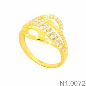 Nhẫn Nữ Vàng Vàng 18K(750) - N1.0072
