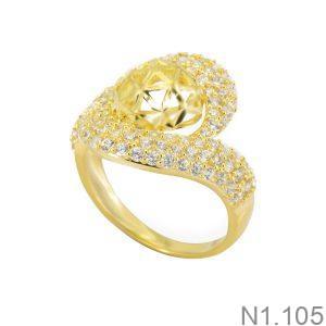 Nhẫn Nữ Vàng Vàng 18K(750) - N1.105