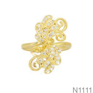Nhẫn Nữ Vàng Vàng 18K - N1111