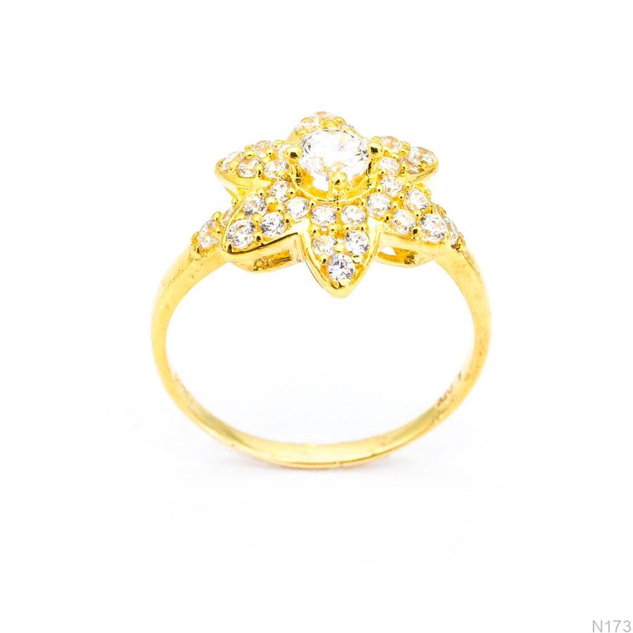 Nhẫn Nữ Vàng Vàng 18K(750) - N173