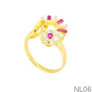 Nhẫn Nữ Vàng Vàng 18K - NL06