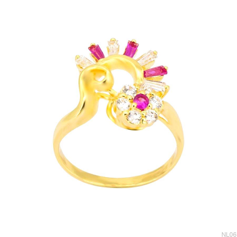 Nhẫn Nữ Vàng Vàng 18K - NL06
