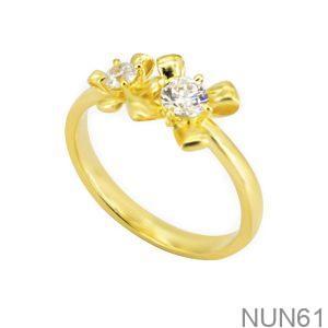 Nhẫn Nữ Vàng Vàng 18K - NUN61